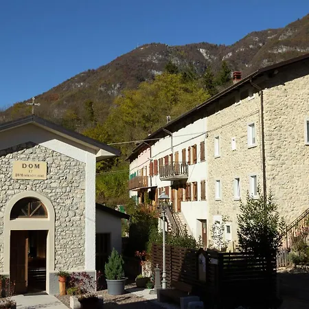 펜션 Valdastico Casetta In Sasso Con Giardino